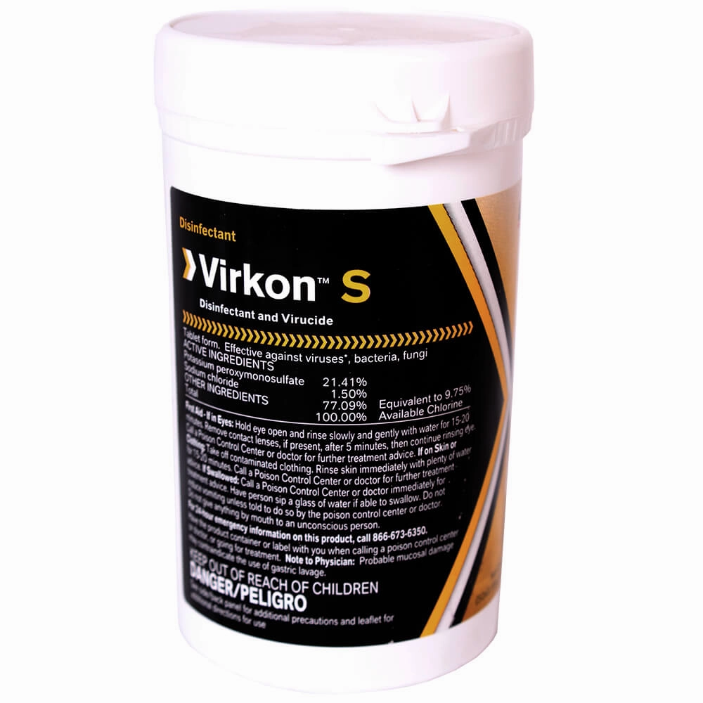 Virkon S Broad Spectrum Disinfectant Tablets