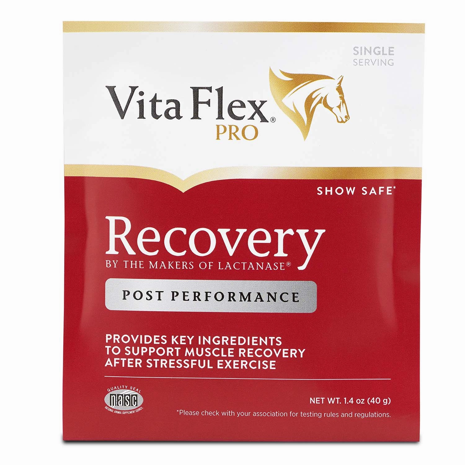 Vita Flex Pro Recovery Post Performance Supplement, Single Serve packet poultry remedies poultry supplement goat vitamins sheep probiotics animal health boost