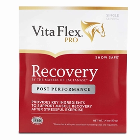 Vita Flex Pro Recovery Post Performance Supplement, Single Serve packet poultry remedies poultry supplement goat vitamins sheep probiotics animal health boost