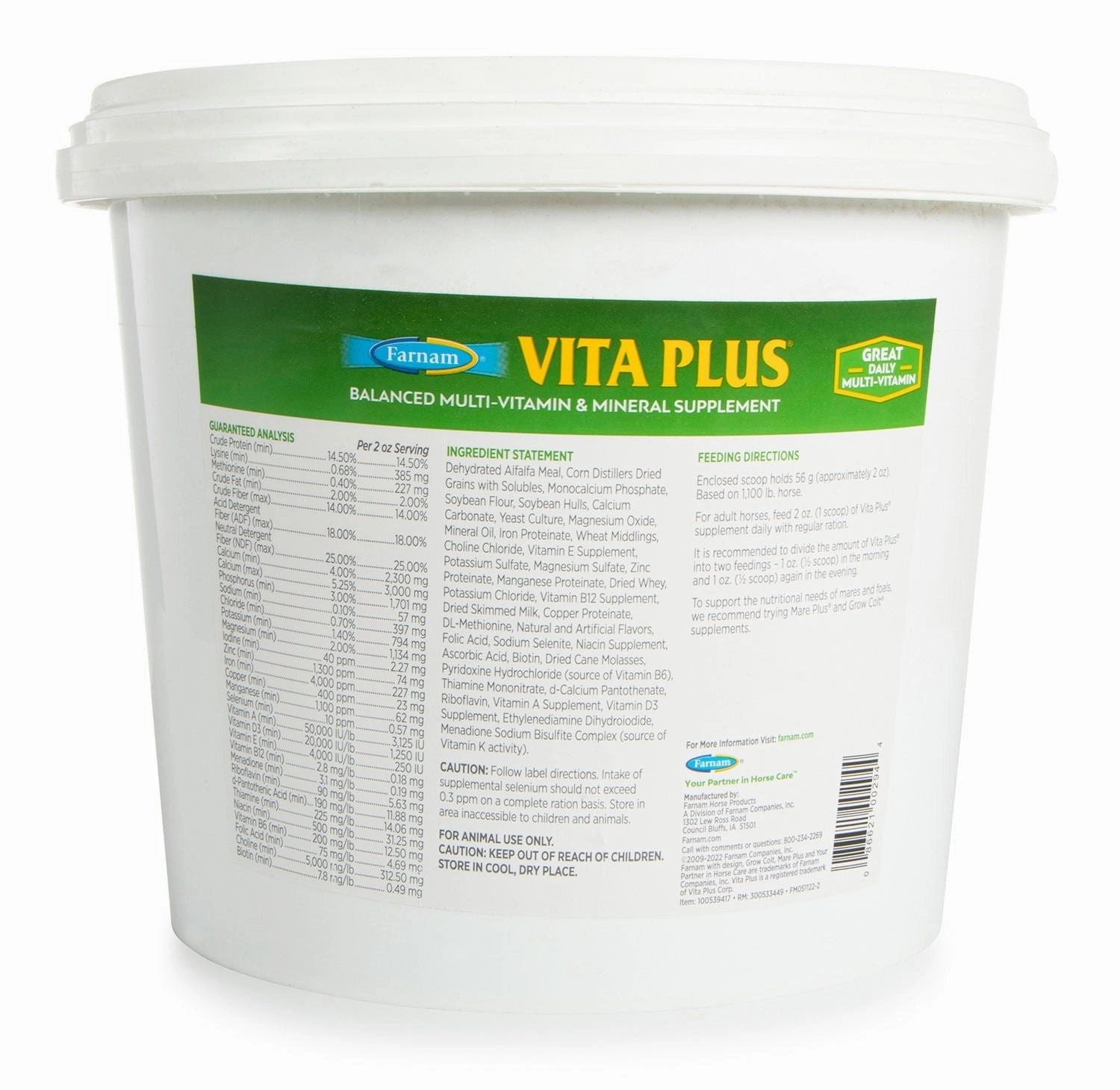 Vita Plus Balanced Vitamin & Mineral Supplement