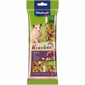 Vitakraft Kracker Original   Grape & Nut Hamster 2pcs puppy starter kit puppy crate puppy collar puppy pee pad puppy food