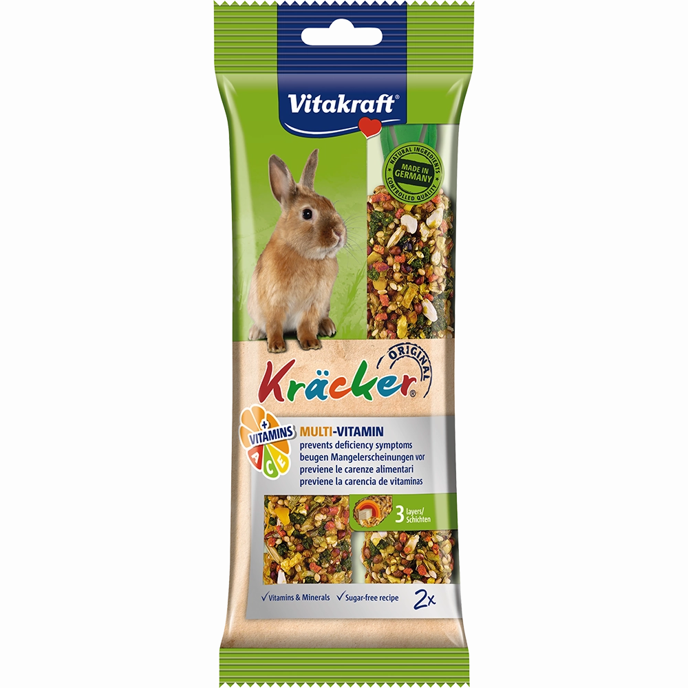 Vitakraft Kracker Sticks with Multi-Vitamin Rabbit 112g puppy starter kit puppy crate puppy collar puppy pee pad puppy food