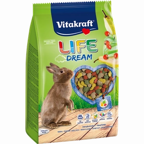 Vitakraft Rabbit Life Dream 600g puppy starter kit puppy crate puppy collar puppy pee pad puppy food