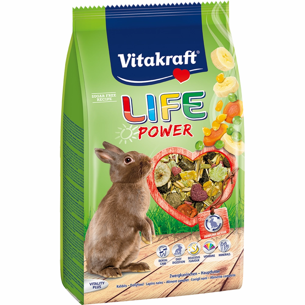 Vitakraft Rabbit Life Power 600g puppy starter kit puppy crate puppy collar puppy pee pad puppy food