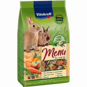 Vitakraft Rabbit Menu Vital 5kg puppy starter kit puppy crate puppy collar puppy pee pad puppy food