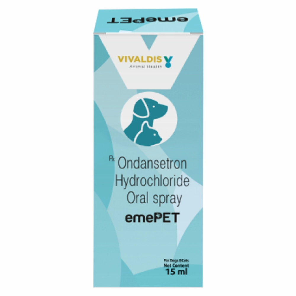 Vivaldis Emepet Oral Spray (Ondansetron) for Dogs & Cats (15ml)