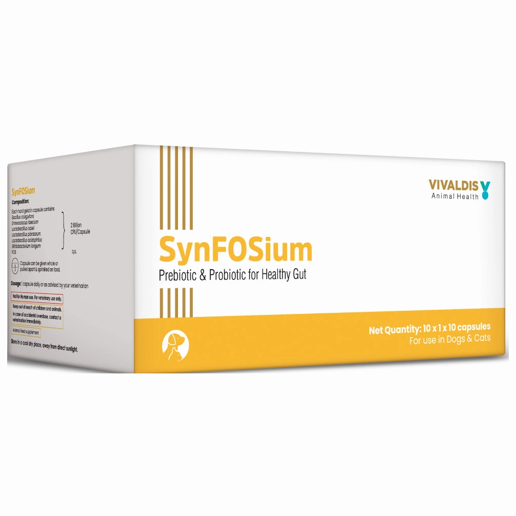 Vivaldis Synfosium Pre Probiotic Capsule for Dogs & Cats