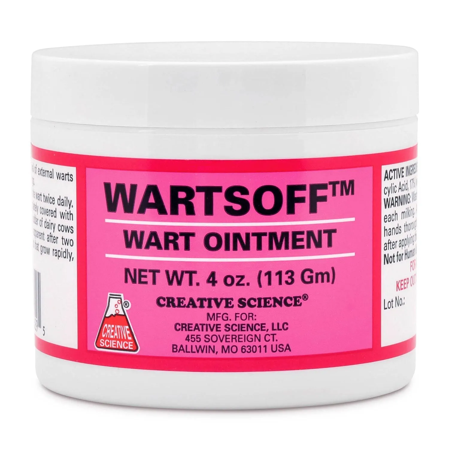 WARTSOFF Veterinary Wart Ointment, 4 oz