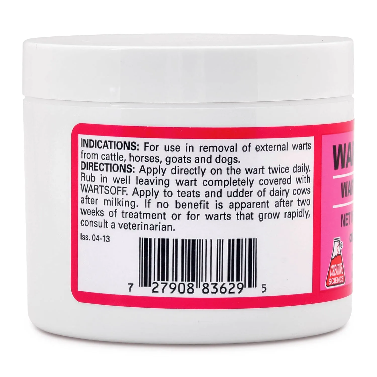 WARTSOFF Veterinary Wart Ointment, 4 oz