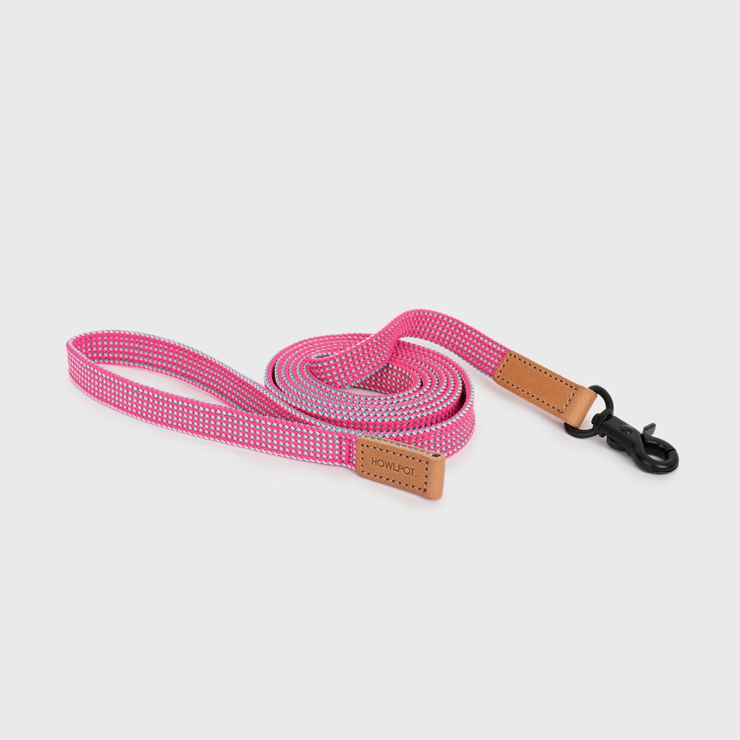 We are Tight: Ribbon Dog Leash, Flamingo