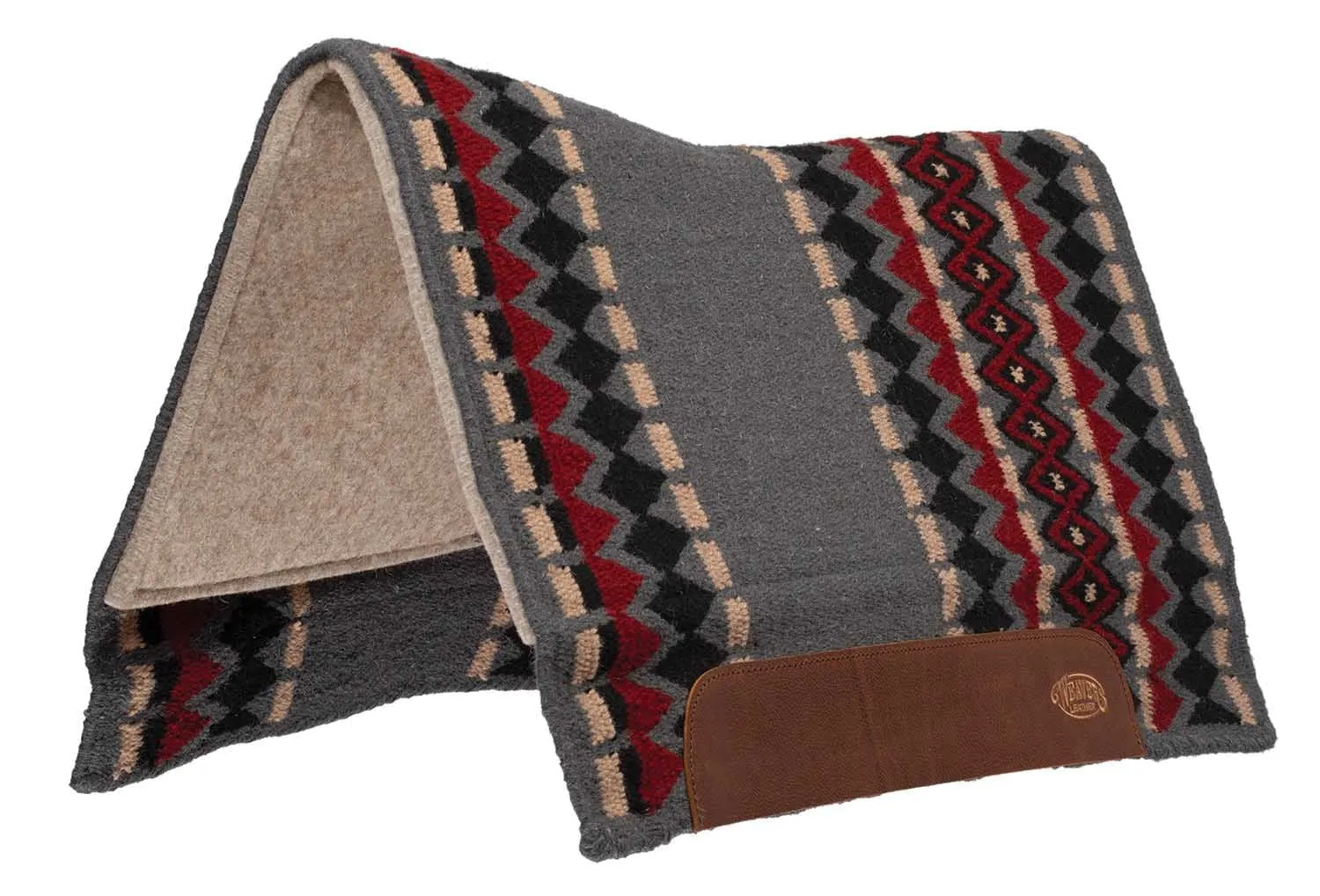 Weaver Flex Contour Wool Blend Felt Saddle Pad, Amarillo