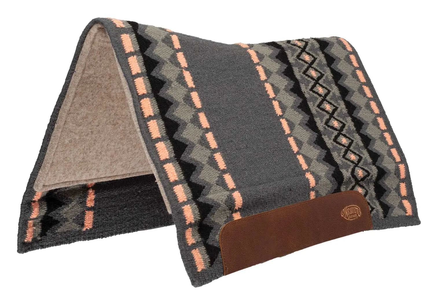 Weaver Flex Contour Wool Blend Felt Saddle Pad, Amarillo