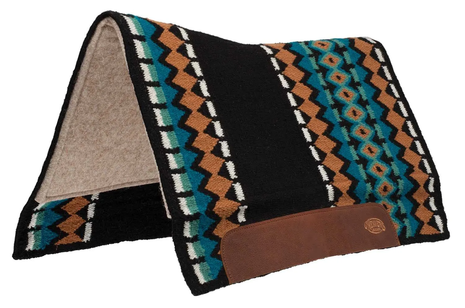 Weaver Flex Contour Wool Blend Felt Saddle Pad, Amarillo