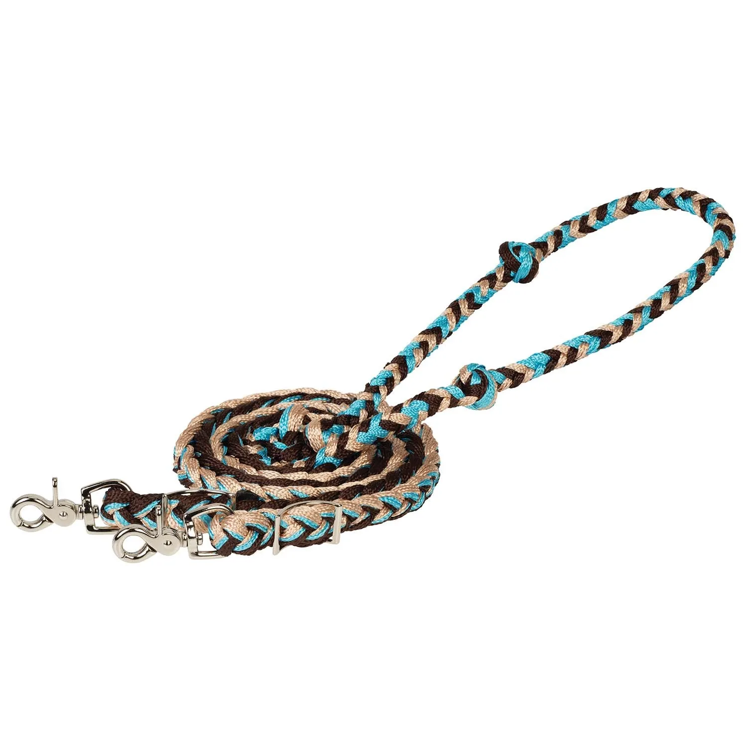 Weaver Polyester Braided Barrel Rein for Horses