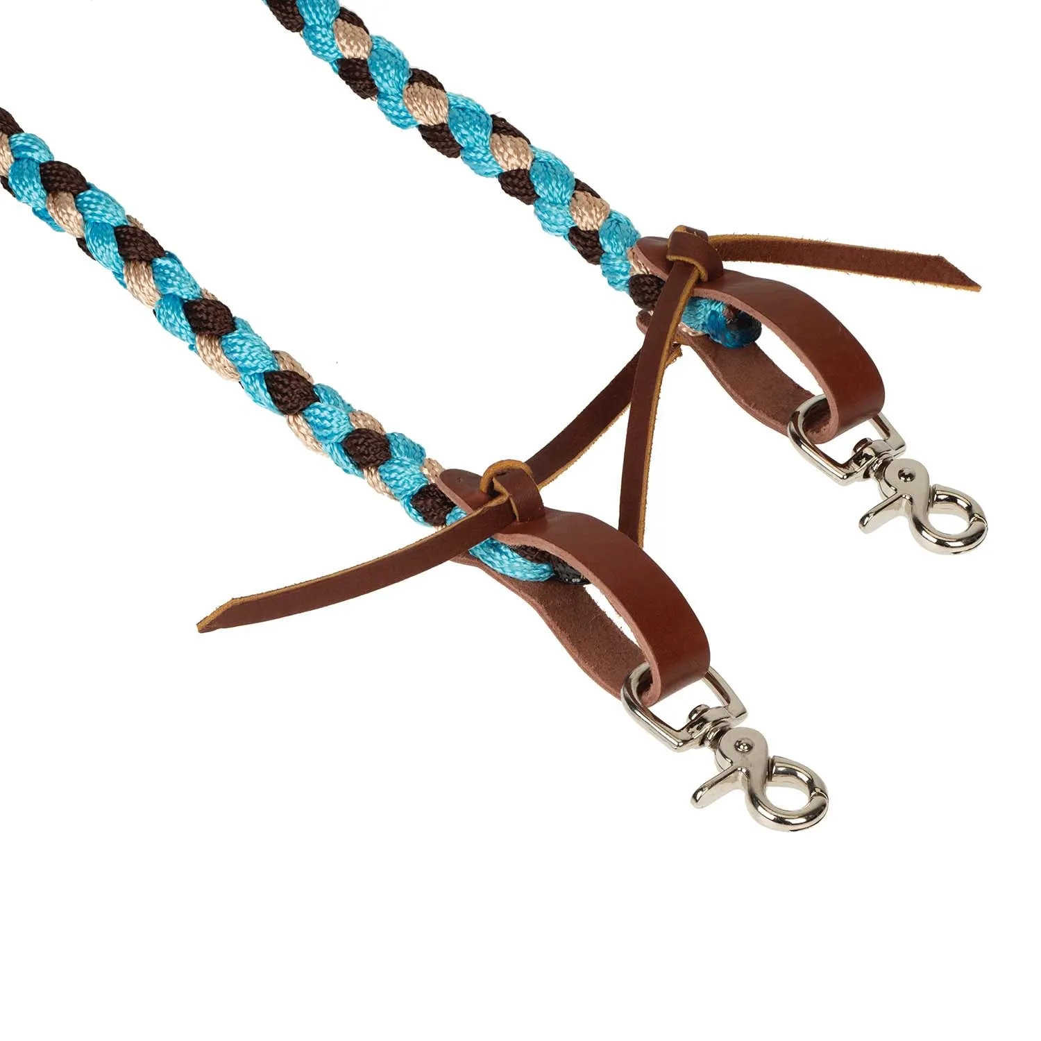 Weaver Polyester Braided Split Reins for Horses
