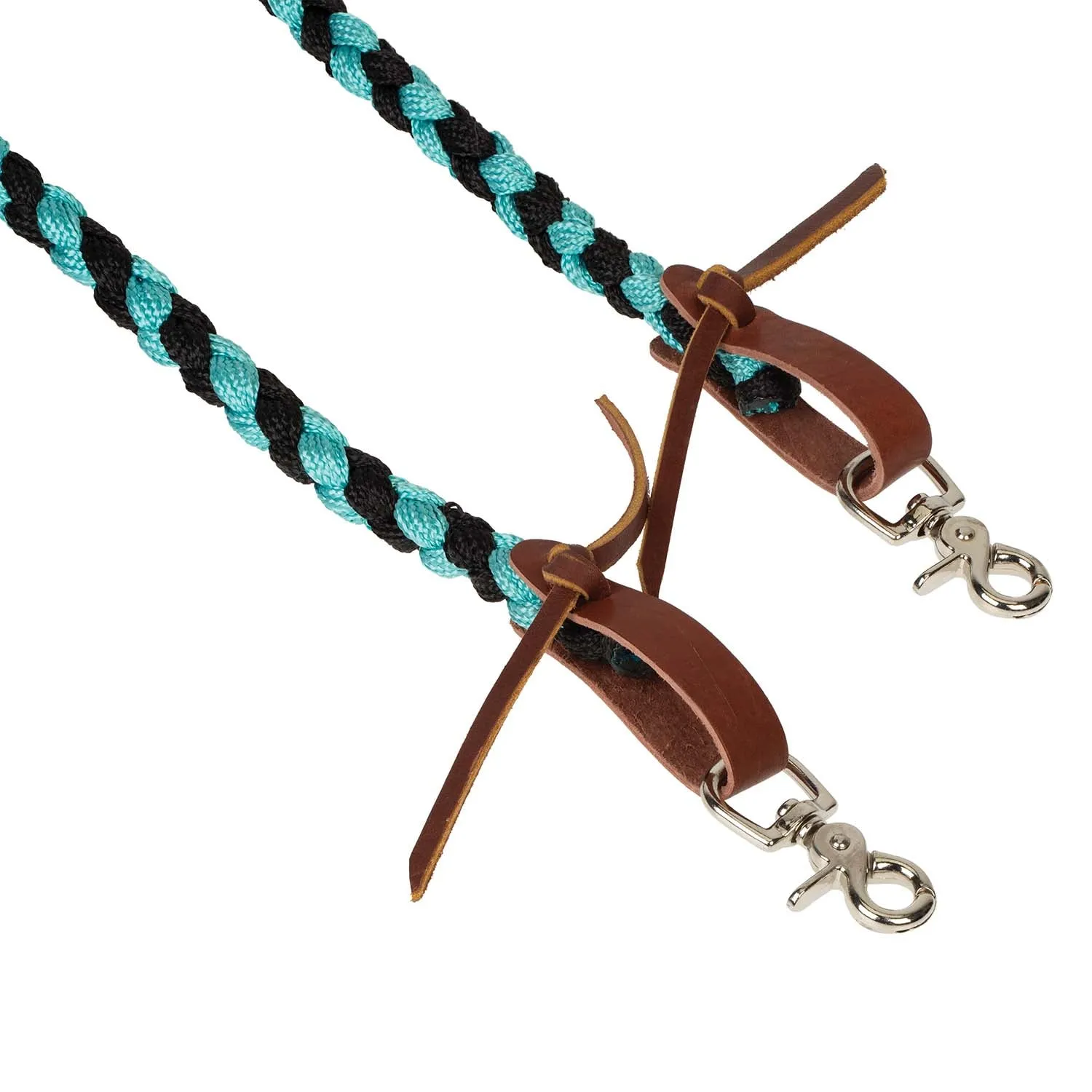 Weaver Polyester Braided Split Reins for Horses