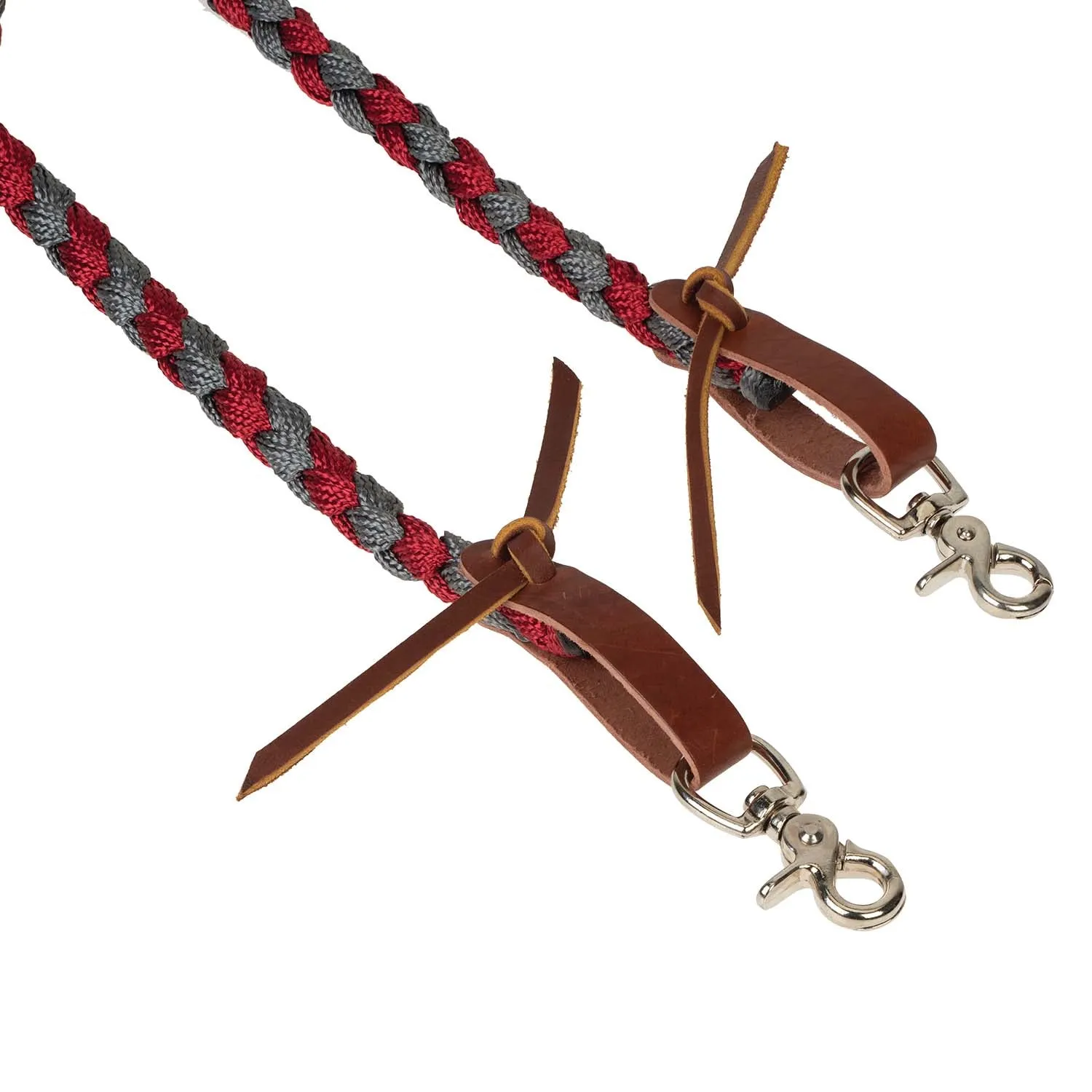 Weaver Polyester Braided Split Reins for Horses