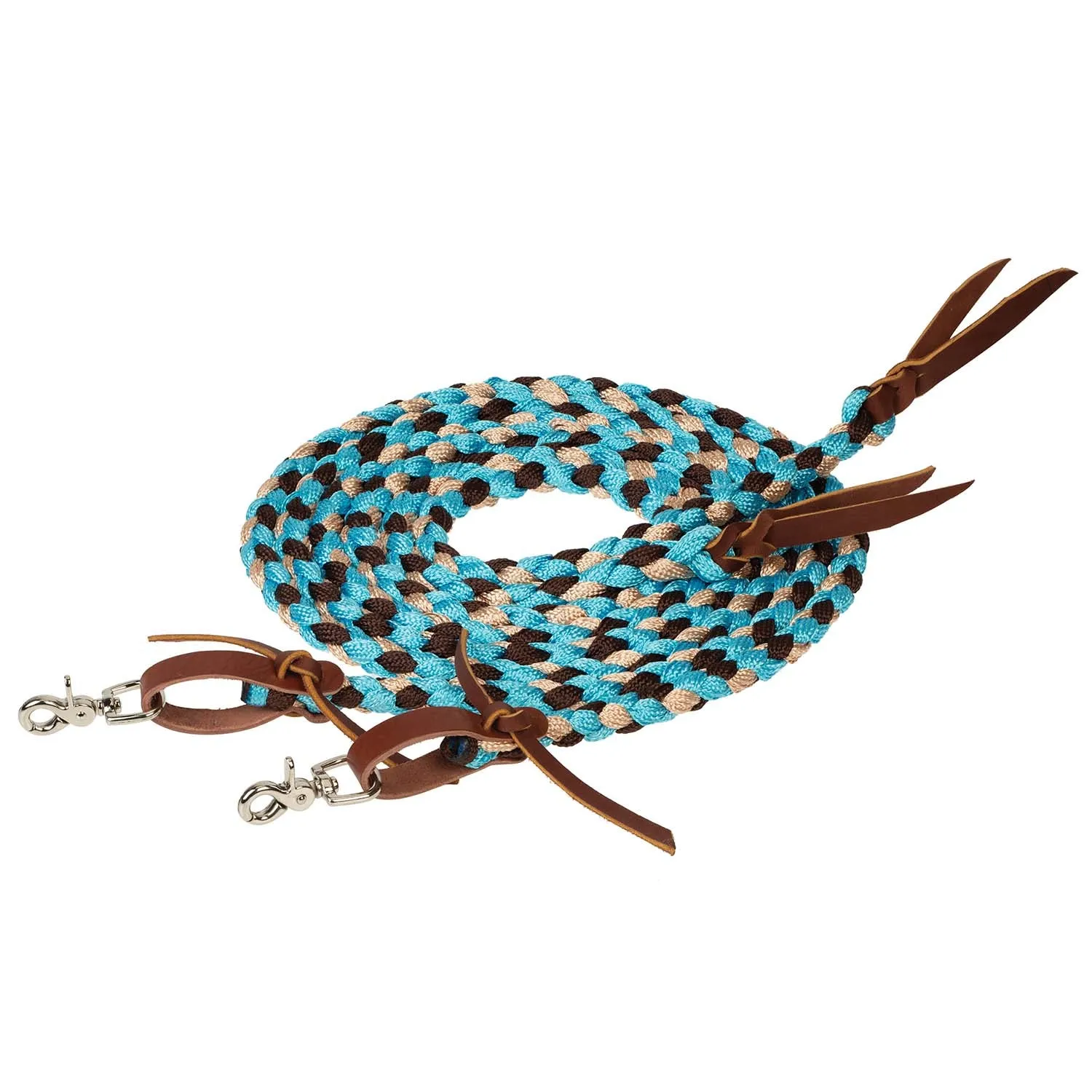 Weaver Polyester Braided Split Reins for Horses