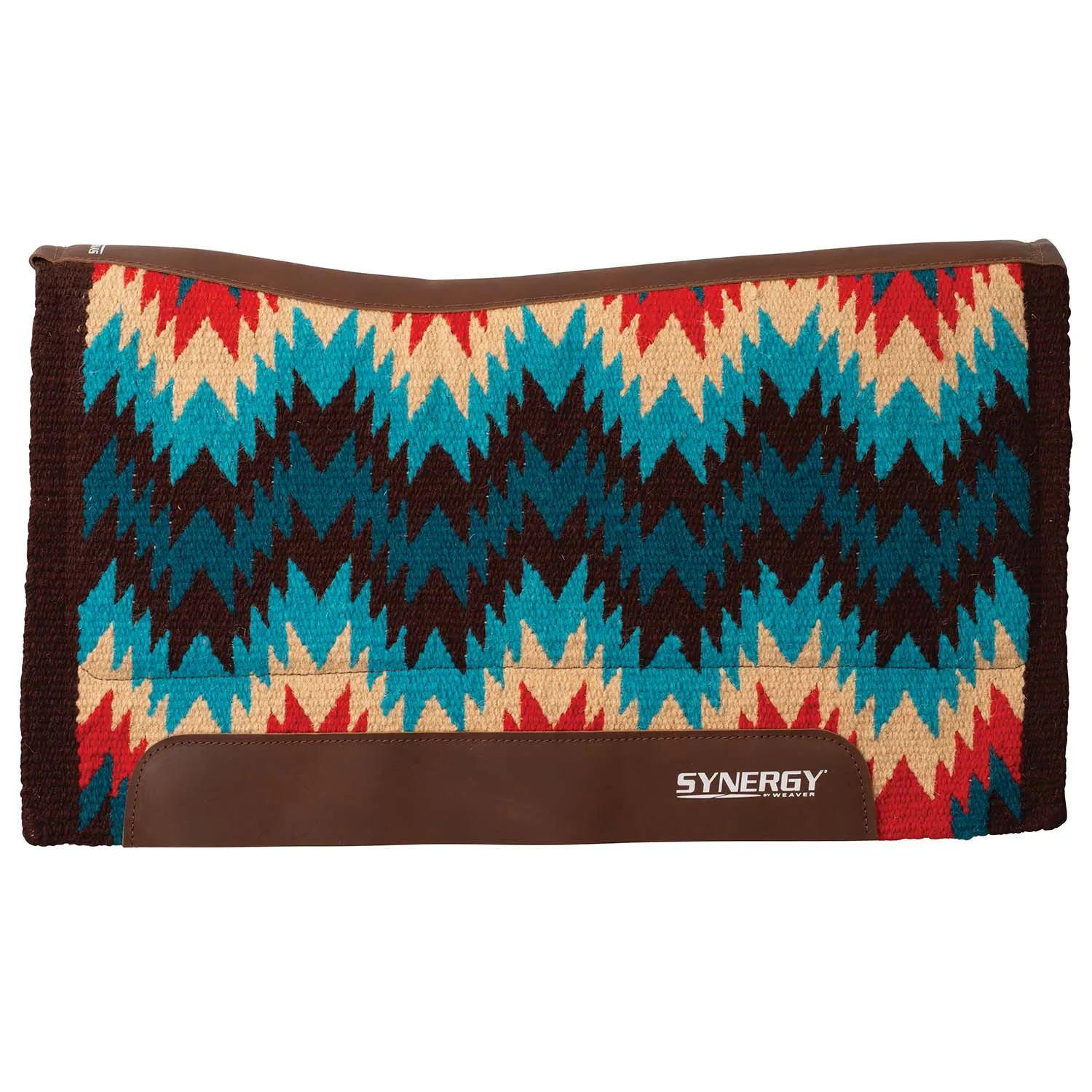 Weaver Synergy Contoured Performance Wool & Felt "Stampede" Saddle Pad