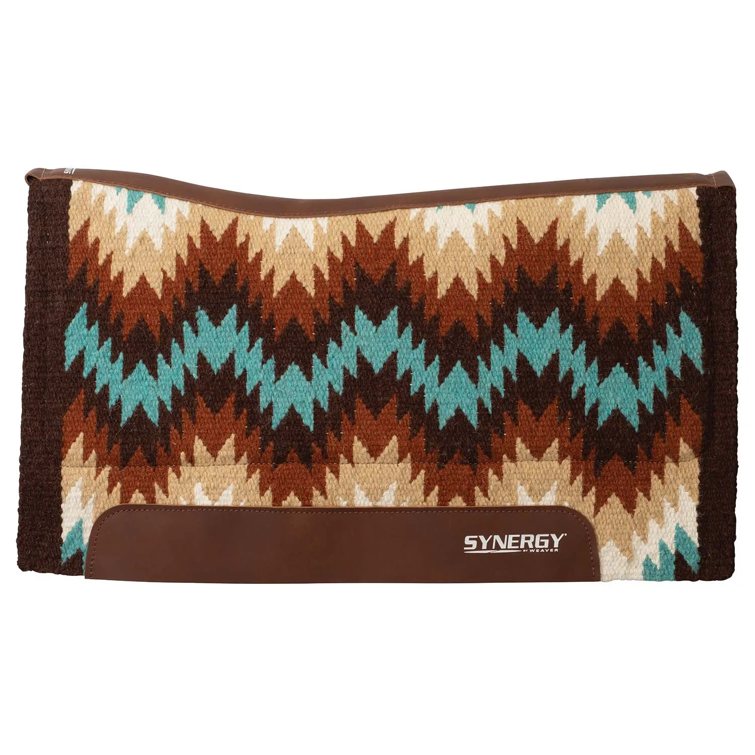 Weaver Synergy Contoured Performance Wool & Fleece "Stampede" Saddle Pad