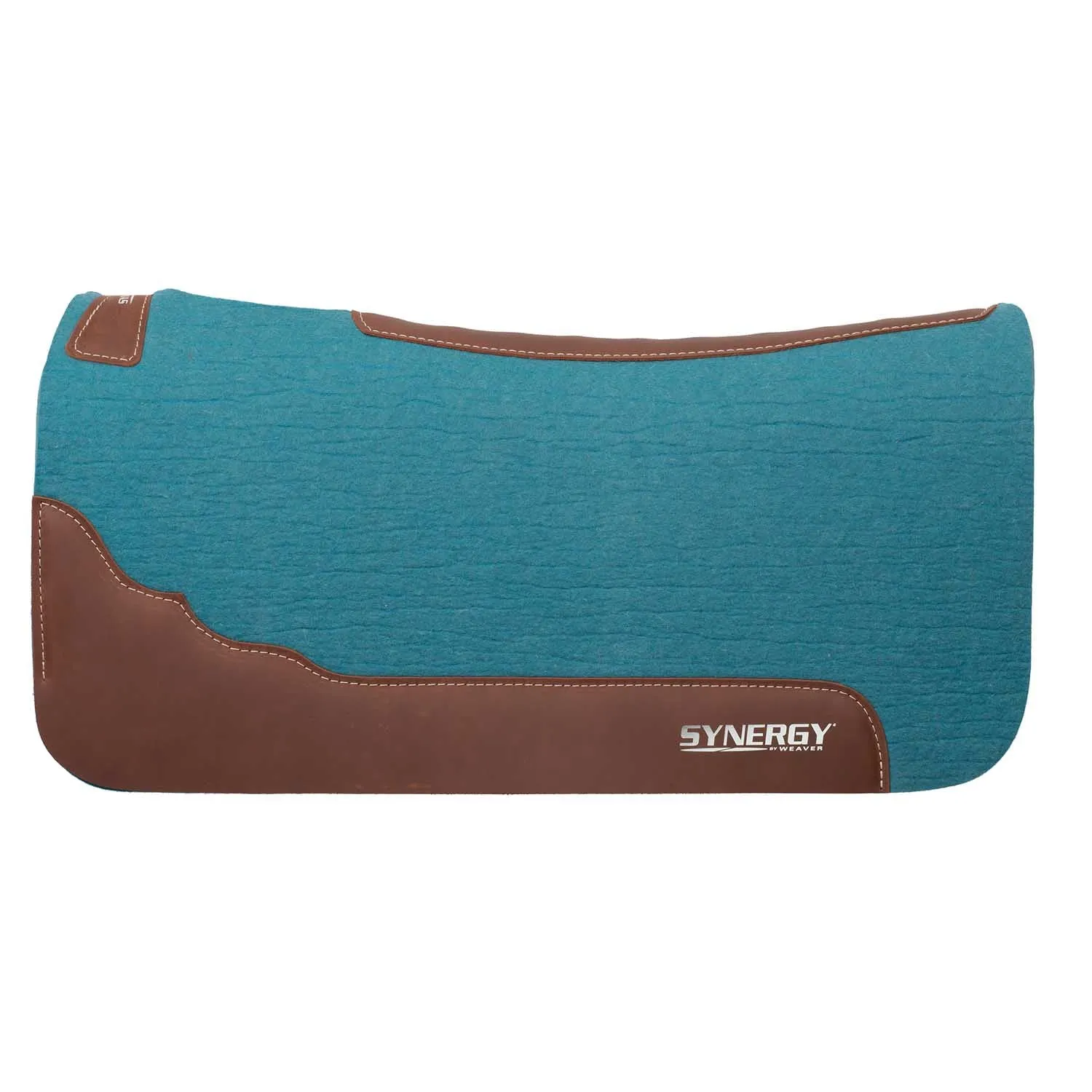 Weaver Synergy Contoured Steam Pressed 100% Merino Wool Felt Performance Saddle Pad