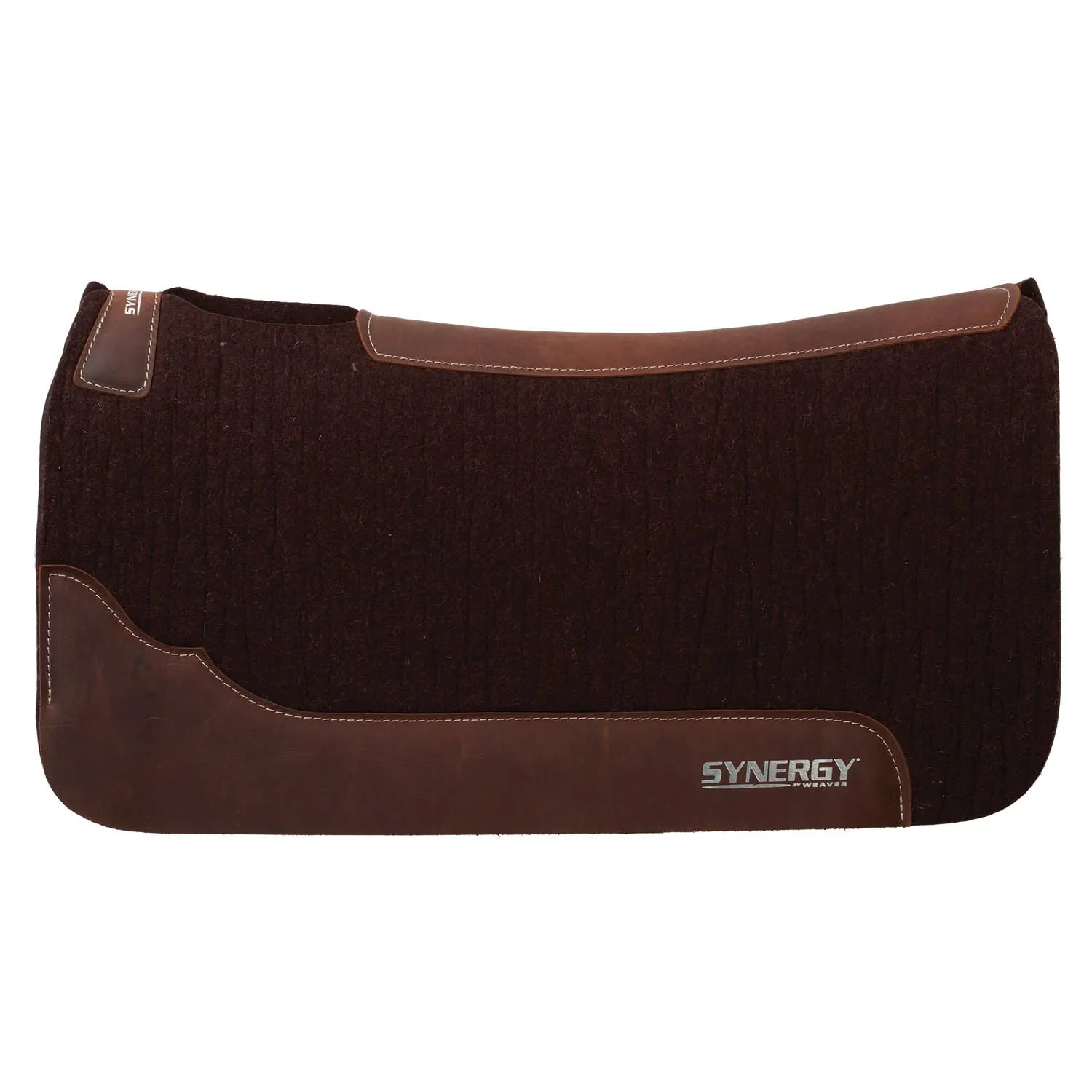 Weaver Synergy Contoured Steam Pressed 100% Merino Wool Felt Performance Saddle Pad