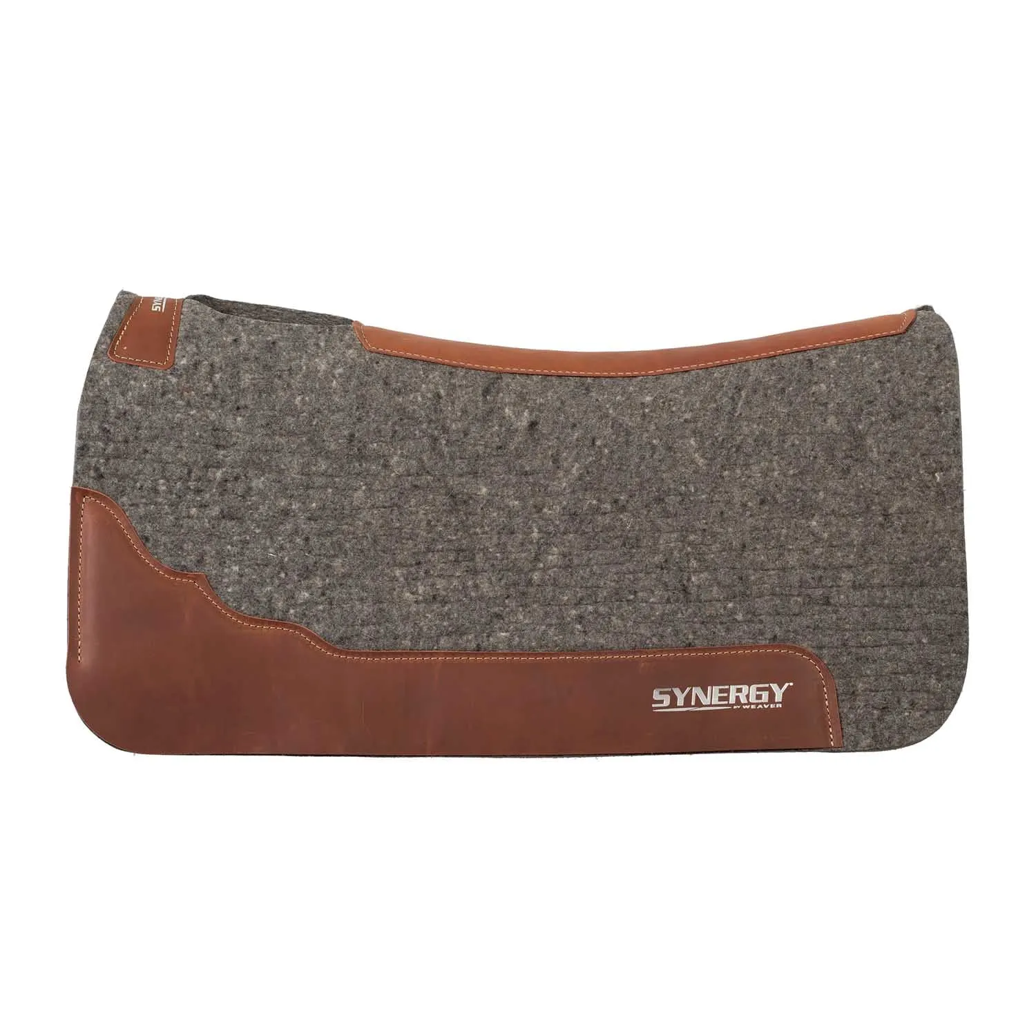 Weaver Synergy Contoured Steam Pressed 100% Merino Wool Felt Performance Saddle Pad
