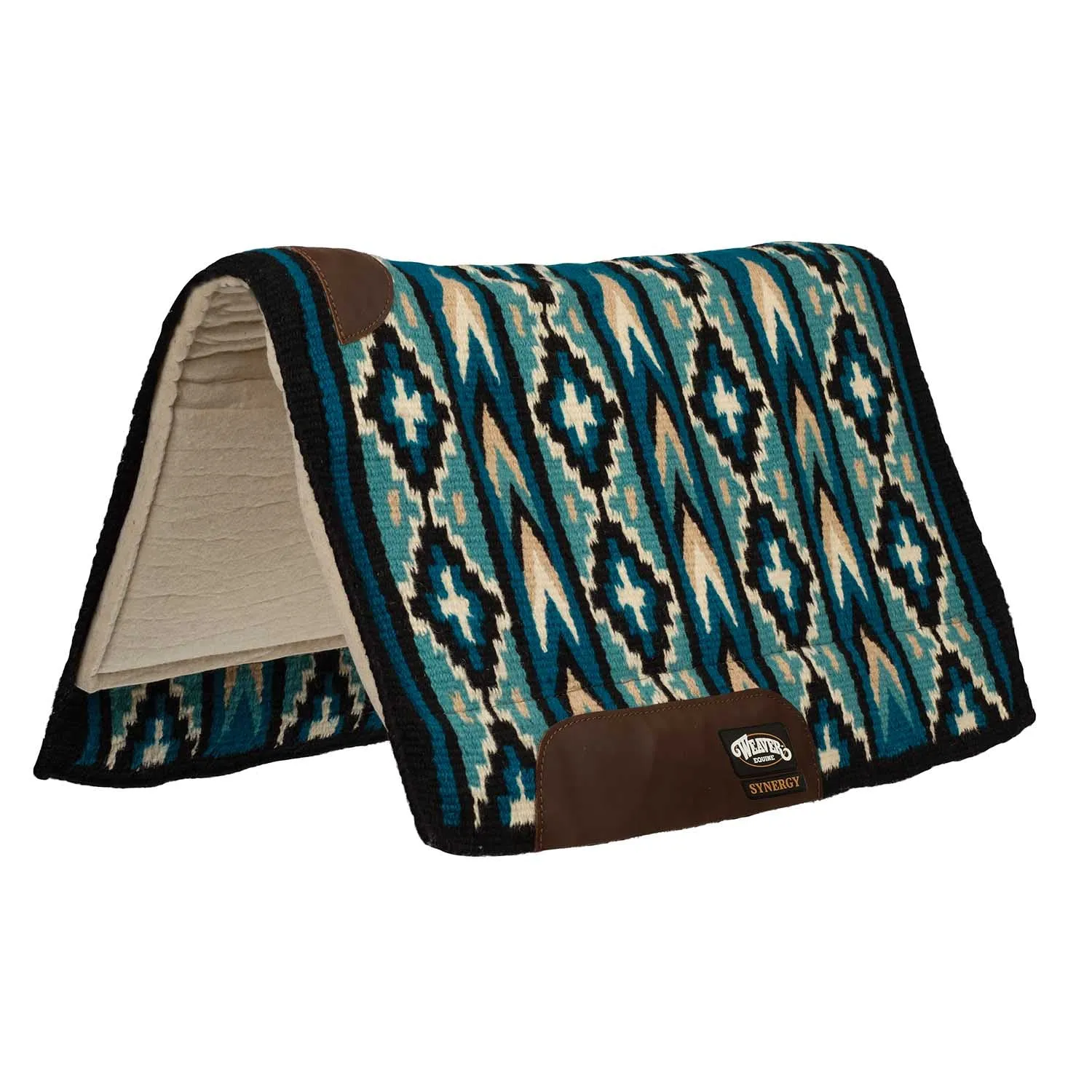 Weaver Synergy New Zealand Wool Blanket Top Saddle Pad
