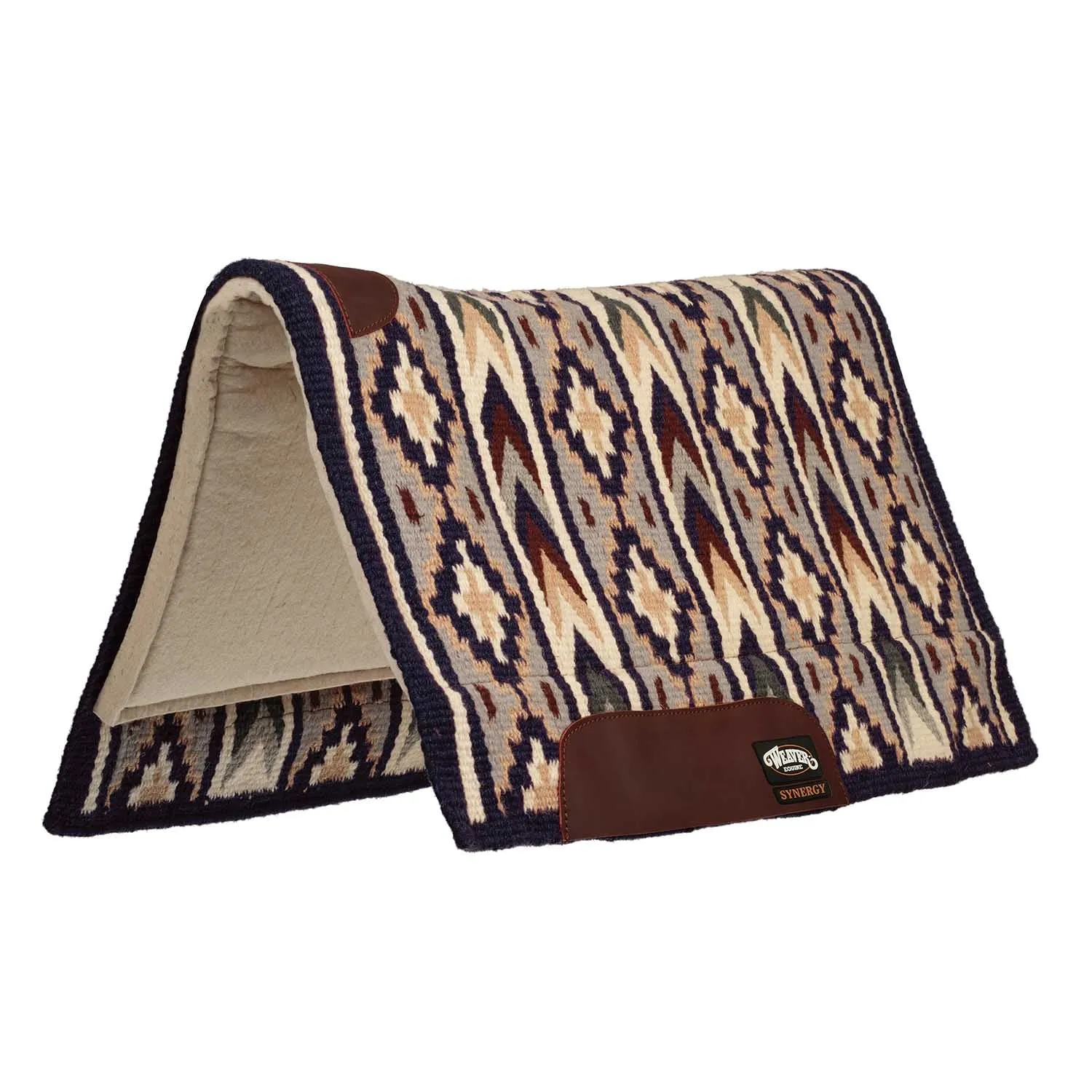 Weaver Synergy New Zealand Wool Blanket Top Saddle Pad