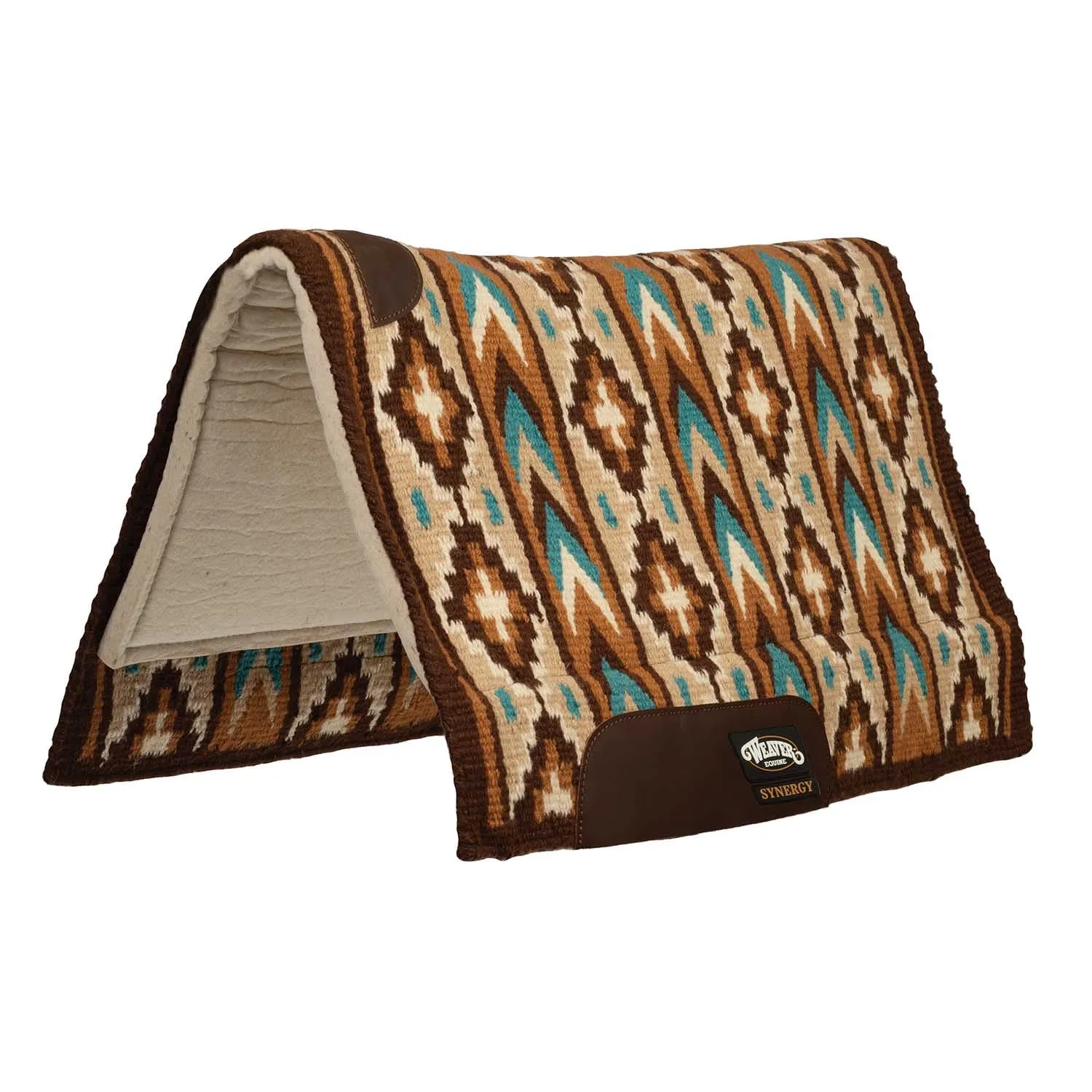 Weaver Synergy New Zealand Wool Blanket Top Saddle Pad