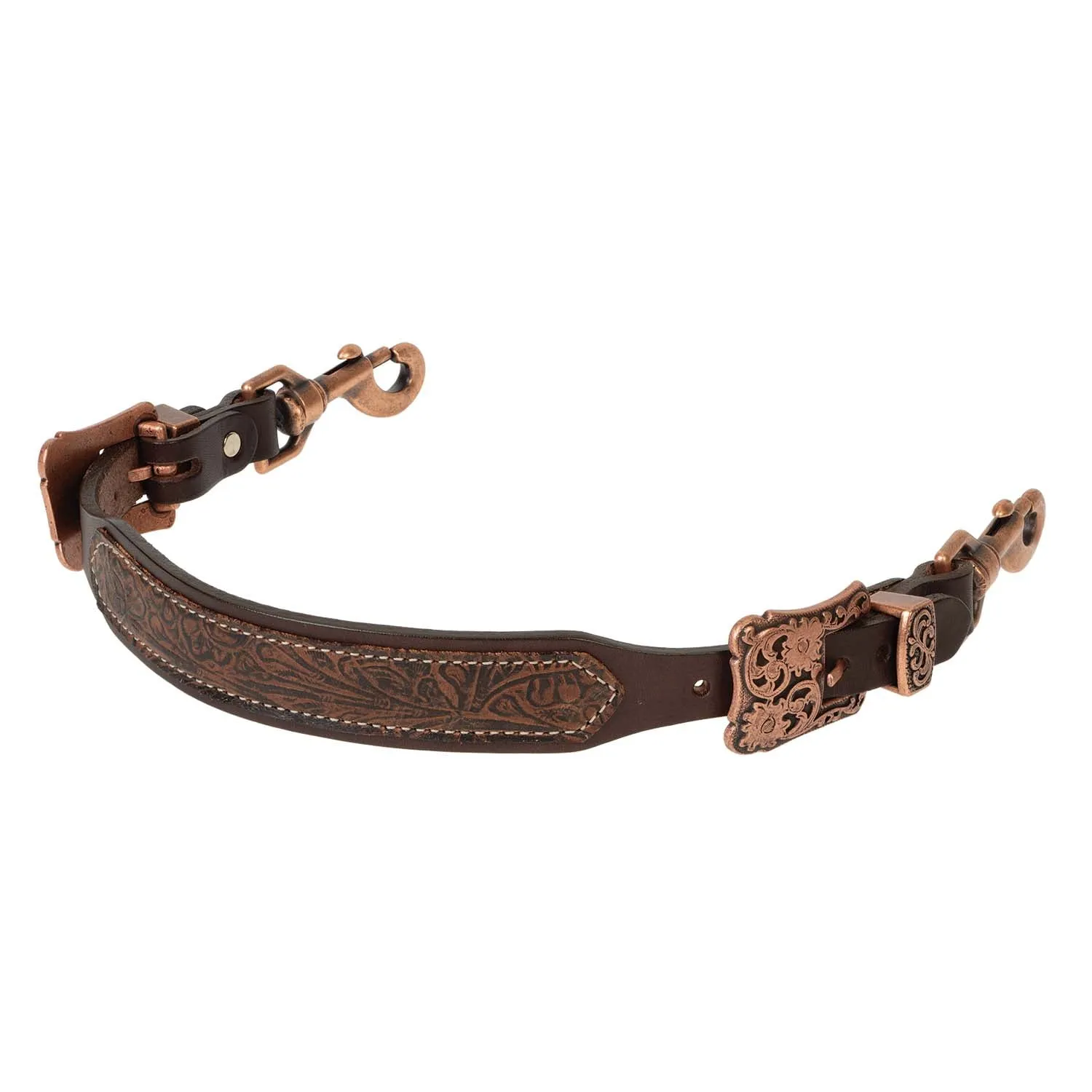 Weaver Western Floral Leather Breast Collar Wither Strap for Horses