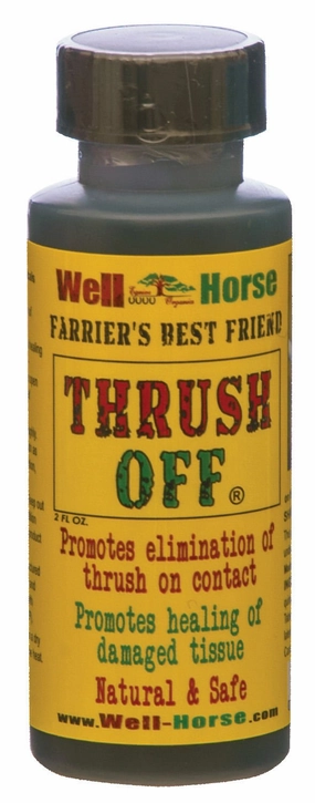 Well-Horse Thrush Off, 2 oz tuff dog toys durable toys for dogs chew tested toys hard chew toy strong plush