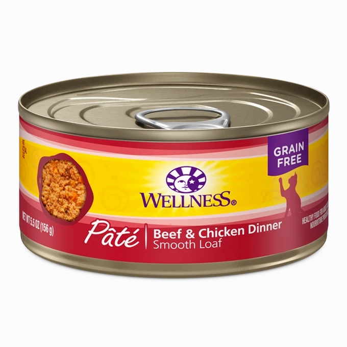 Wellness Beef & Chicken Wet Cat Food cat supplies cat house cat tree cat feeder cat collar