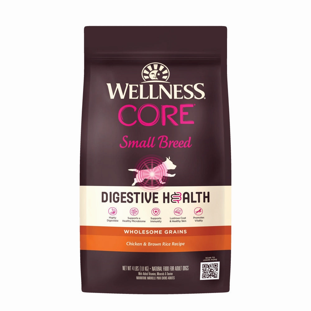 Wellness Core Digestive Health Chicken Recipe Small Breed Dry Dog Food