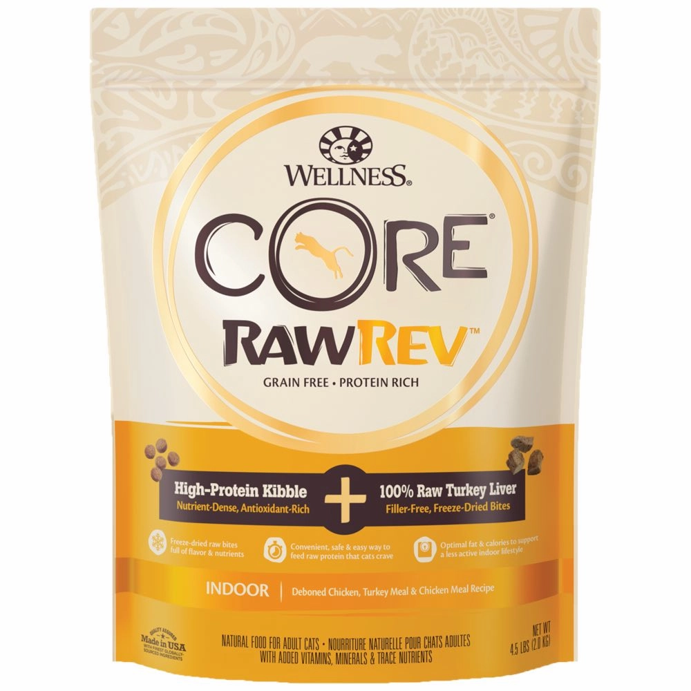 Wellness CORE RawRev Indoor Grain-Free Dry Cat Food