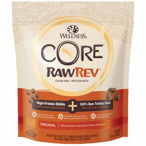 Wellness CORE RawRev Original Grain-Free Dry Cat Food 4.5lb premium cat food dental cat treats cat chicken treats tuna cat food cat fish treats