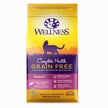 Wellness Grain Free Complete Health Indoor Salmon & Herring Dry Cat Food cat supplies cat house cat tree cat feeder cat collar