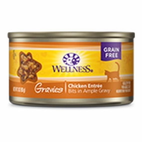 Wellness Gravies Chicken Dinner Wet Cat Food cat supplies cat house cat tree cat feeder cat collar