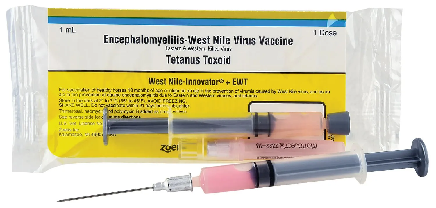 West Nile Innovator   EWT Horse Vaccine