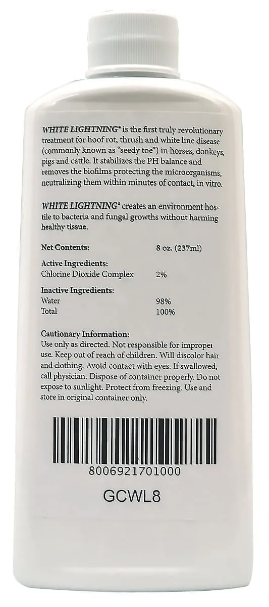 White Lightning Liquid for Horses