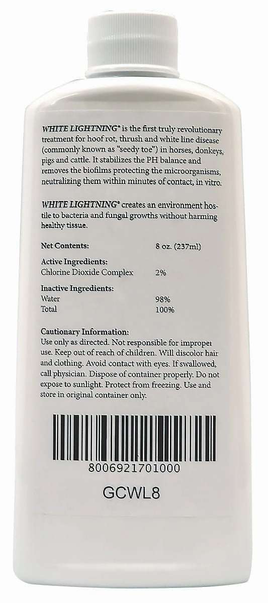 White Lightning Liquid for Horses