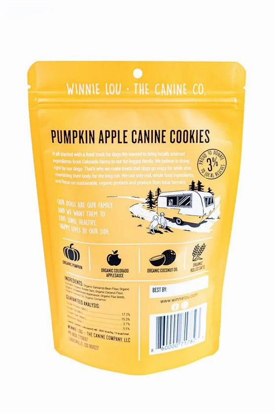 Winnie Lou Pumpkin Dog Treats