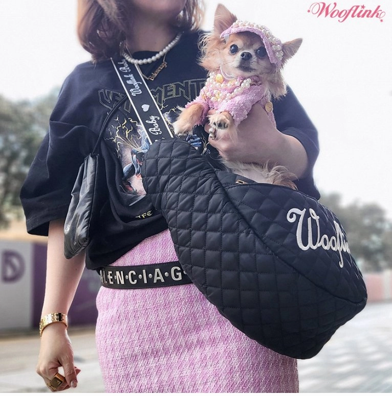 Wooflink Hug Me Bag 2 - Black