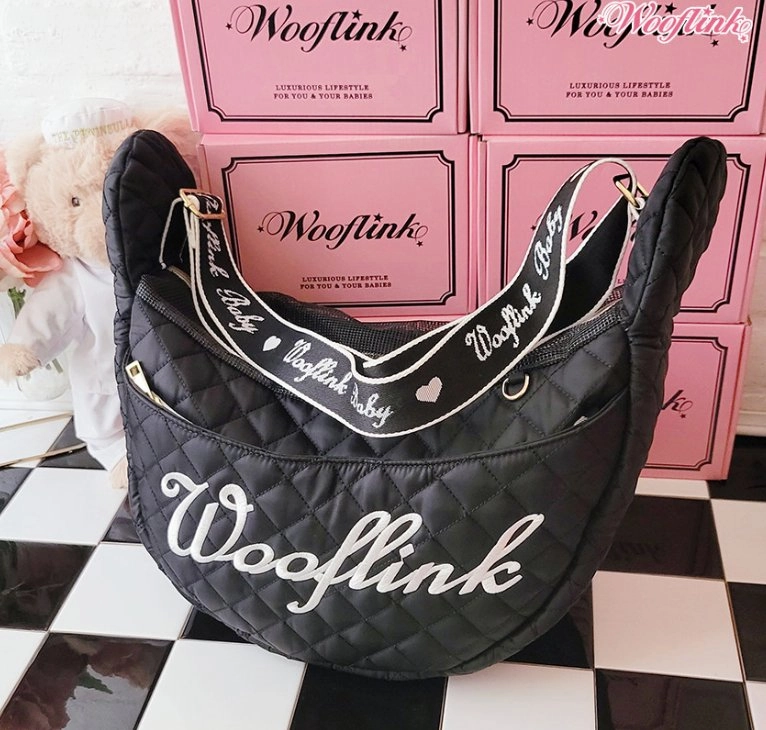 Wooflink Hug Me Bag 2 - Black