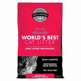 World's Best Multiple Cat Clumping Formula Cat Litter cat supplies cat house cat tree cat feeder cat collar