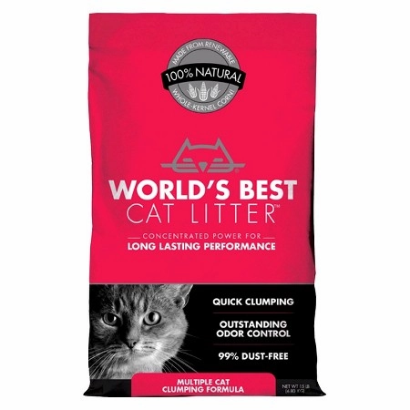 World's Best Multiple Cat Clumping Formula Cat Litter cat supplies cat house cat tree cat feeder cat collar