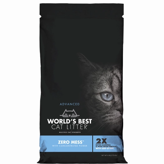 World's Best Zero Mess Cat Litter cat supplies cat house cat tree cat feeder cat collar