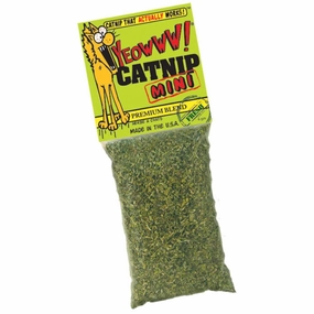 Yeowww! Mini Catnip For Cats 4g cat snacks catnip treats healthy cat food cat reward treats low calorie cat food