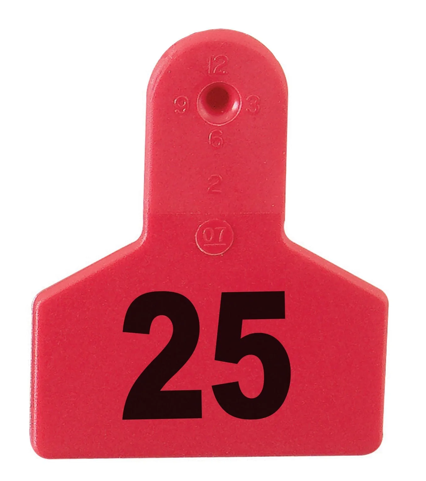 Z1 No-Snag Numbered 1-Piece Ear Tags, 25 ct