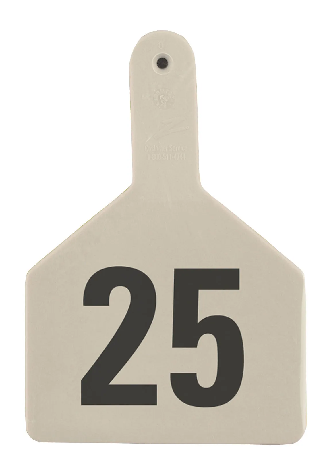 Z1 No-Snag Numbered 1-Piece Ear Tags, 25 ct